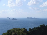 外海の風景（角力灘の島々）